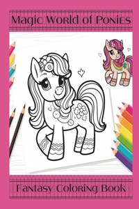 Color the Magical World of Ponies