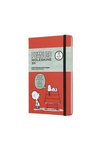 2019 Moleskine Peanuts Limited Edition Notebook Blue Large Weekly 12-month Diary