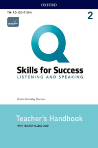 Q3e Listening and Speaking 2 Teachers Guide Pack