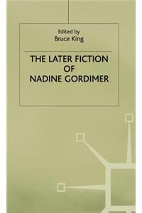 Later Fiction of Nadine Gordimer