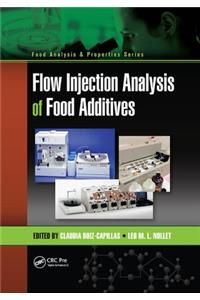 Flow Injection Analysis of Food Additives