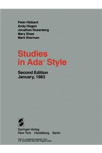 Studies in Ada(r) Style