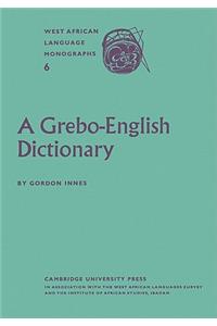 Grebo-English Dictionary