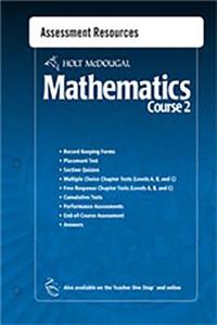 Assessment Res W/ANS Holt Math C2 2010