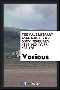 THE YALE LITERARY MAGAZINE; VOL. XXIV, F