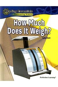 How Much Does It Weigh?