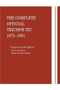 Complete Official Triumph Tr7