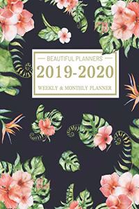 2019-2020 Weekly & Monthly Planner
