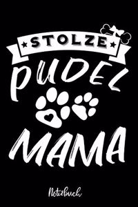 Stolze Pudel Mama Notizbuch