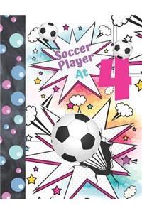 Soccer Player At 4