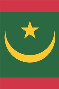 Mauritania Travel Journal - Mauritania Flag Notebook - Mauritanian Flag Book