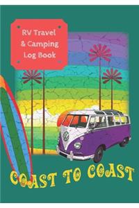 RV Travel & Camping Log Book