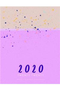 2020 Weekly Planner Organizer