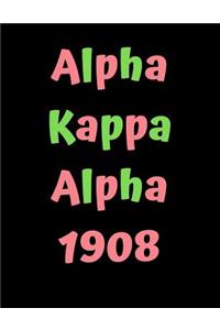Alpha kappa alpha 1908