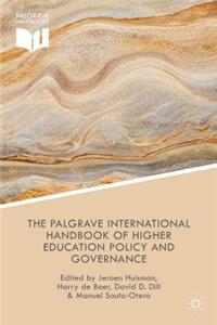 Palgrave International Handbook of Higher Education Policy and Governance