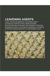 Leavening Agents: Yeast, Sodium Bicarbonate, Leavening Agent, Sourdough, Baker's Yeast, Baking Powder, Saccharomyces Cerevisiae, Pre-Fer