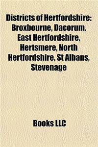 Districts of Hertfordshire