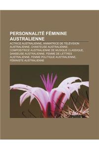 Personnalite Feminine Australienne