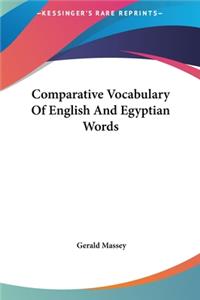 Comparative Vocabulary Of English And Egyptian Words