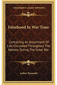 Falsehood In War Time