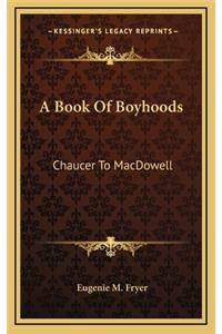 A Book of Boyhoods