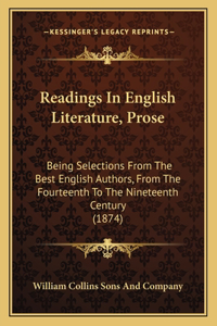 Readings in English Literature, Prose