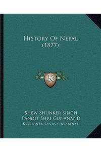 History Of Nepal (1877)