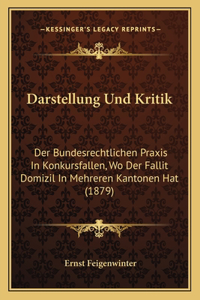 Darstellung Und Kritik