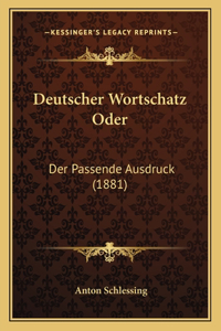 Deutscher Wortschatz Oder