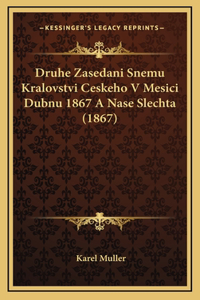 Druhe Zasedani Snemu Kralovstvi Ceskeho V Mesici Dubnu 1867 A Nase Slechta (1867)