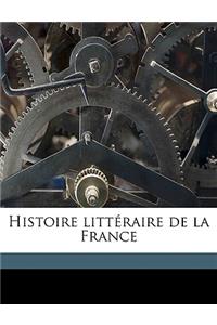Histoire Litteraire de La France Volume 6