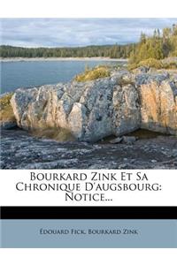 Bourkard Zink Et Sa Chronique D'augsbourg