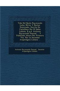 Vida Del Beato Raymundo Lulio