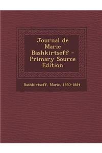 Journal de Marie Bashkirtseff