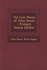 The Love Poems of John Donne