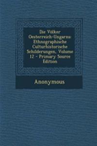 Die Volker Oesterreich-Ungarns: Ethnographische Culturhistorische Schilderungen, Volume 12