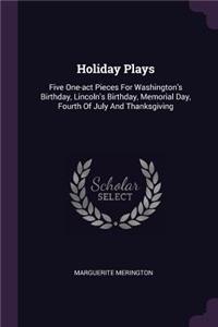 Holiday Plays