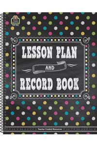 Chalkboard Brights Lesson Plan and Record Book