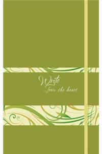 Write Journal: From the Heart (Spring Green)