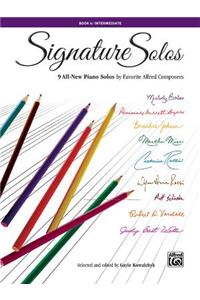 Signature Solos, Bk 4