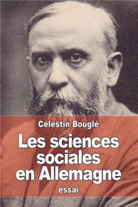Les sciences sociales en Allemagne