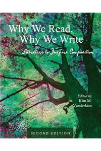 Why We Read, Why We Write