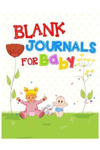 Blank Journals For Baby