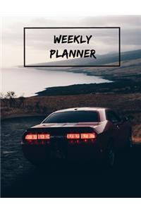 Dodge Challenger Undated Quarterly Planner for Men