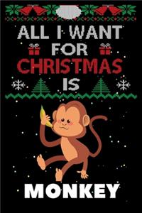 All I Want For Christmas Is Monkey