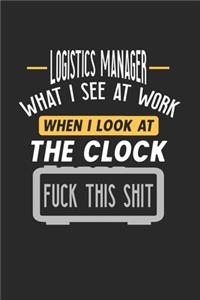 Logistics Manager What I See At Work