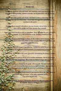 Desiderata