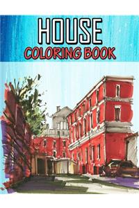 House Coloring Book