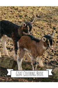 Goat Coloring Book