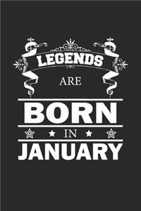 Legends Are Born In January